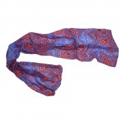 Foulard 100% seda estampada "Jaipur